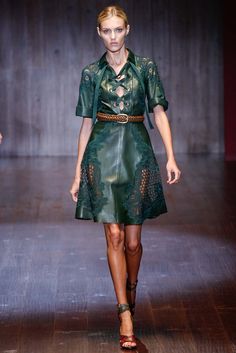 Spring 2015 Ready-to-Wear - Gucci Milano Fashion Week, Runway Dresses, Looks Style