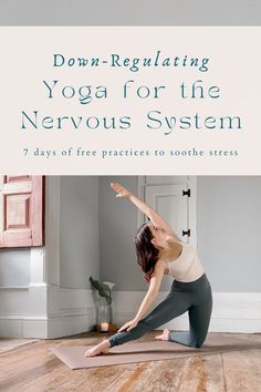 Restful practices to reset your nervous system to rest & digest mode. Enjoy seven days of FREE classes to sooth stress Yoga For Nervous System, Regulate Nervous System, Gentle Yoga Flow, Therapy Notes, Post Yoga, Free Classes, Gentle Yoga, Relaxing Yoga, The Nervous System