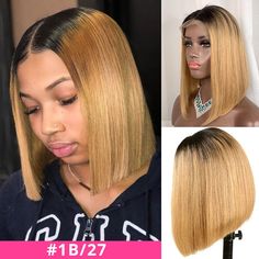 Honey Blonde Bob Wig, Honey Blonde Bob, Hair Honey Blonde, Blonde Bob Wig, Wig Party, Short Human Hair Wigs, Bob Lace Front Wigs, Blonde Lace Front Wigs, Honey Hair