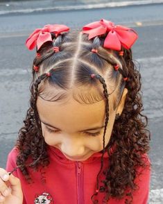 Easy Daughter Hairstyles, Penteados Fáceis Infantil, School Hairstyles For Kids, Daughter Hairstyles, Girl Hair Dos