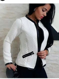 Fitness Wear Women, Coat Women Fashion, Professional Wear, Altering Clothes, Fashionista Clothes, Casual Chic Outfit, Work Attire, Moda Fashion, Fashion Classy