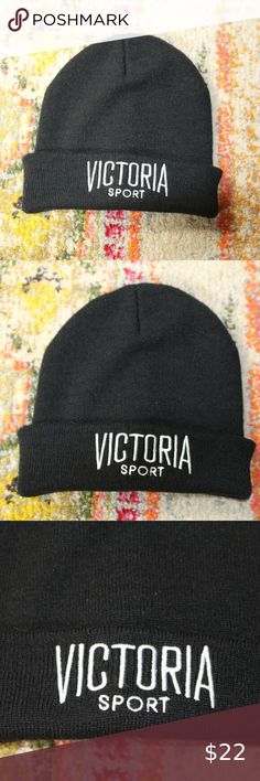 Victoria Sports winter Beanie Victoria Sport, Winter Beanie, Victoria's Secret, Sports, Plus Fashion, Closet, Fashion Tips, Fashion Trends, Clothes Design