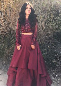 Lace Prom Dress, Party Wear Indian Dresses, Dress Indian Style, Indian Wedding Outfits, Lehenga Designs