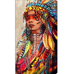 PRICES MAY VARY. ✔1.BEST DIY HOME WALL DECOR :Native American Indian Lady Design represent Power,independence and leadership . the 16x31.5inch large 5d diamond painting kit is the best choice to decorate living room and bed room. ✔EASY TO PAINT FOR ADULTS AND KIDS: Just placing sparkling resin rhinestones on an adhesive color-coded canvas to create a vivid work of art. ✔LONG-TERM PRESERVATION-High quality oil canvas, green glue with the super flash diamonds. Finished rhinestone diamond painting Diy Home Wall Decor, Lady Design, Indian Headdress, Art & Craft Paint, Head Dress, Indian Woman, Diamond Painting Kits, Oil Canvas, Indigenous People