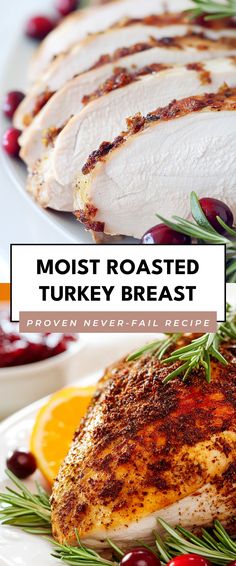 Image for Moist Roasted Turkey Breast Can You Brine Turkey Breast, Best Roasted Turkey Breast, Turkey Breast Roasted In Oven, Boneless Turkey Breast Electric Roaster, Roast A Turkey Breast In Oven, Perfect Turkey Breast, Seasoning Turkey Breast, How To Roast Turkey Breast, 6 Lb Turkey Breast Oven