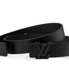 LOUIS VUITTON® - Lv Aerogram 35mm Belt - Black Belts Aesthetic, Mens Wardrobe, Designer Belt, Lv Belt, Designer Belts, Louis Vuitton Official, Belt Black, Louis Vuitton Men, Contemporary Aesthetic