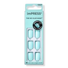 Fruitful imPRESS Color Short Press-On Manicure Nails - Kiss | Ulta Beauty Kiss Impress Nails, Impress Nails Press On, Kiss Press On Nails, Nails Colorful, Impress Nails, Naild It, Short Press On Nails, Manicure Nails, 2025 Vision