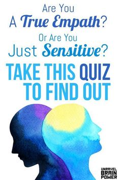 Are You A True Empath? Or Are You Just Sensitive? Take This Quiz To Find Out Am I An Empath Quiz, Empath Aesthetic, Empath Quiz, What Is An Empath, Personality Test Psychology, Empath Abilities, Life Meaning, Brain Test, Play Quiz