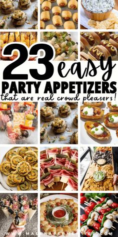 25 easy party appetizers that are really crowd pleasers to have on hand