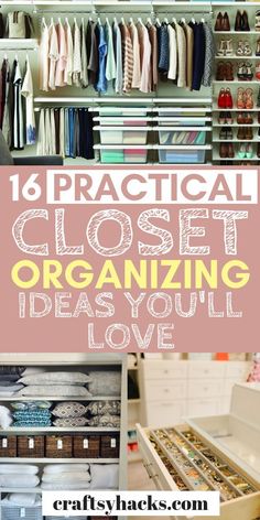 Clothing Organization Closet, Shipping Container Closet, Organizing Bedroom Closet Ideas, Closet Organizing Ideas Bedroom, Practical Closet Organization, How To Organize Hanging Clothes, How To Organize My Closet, Organization Ideas For Closet, How To Organize Clothes