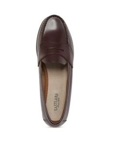 The Classic penny loafer from Eastland® adds the perfect amount of polish to your timeless style. | Eastland® Women's Classic Ii Loafer, Burgundy, 7.5W Womens Clogs And Mules, Pink Dress Shoes, Eastland Shoes, Comfortable Loafers, Wedge Loafers, Ankle Strap Flats, Chic Shoes, Cole Haan Women, Loafers Style