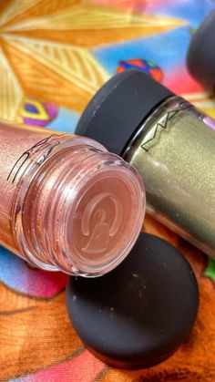 A complete review of four popular MAC pigment colors with swatches; Melon, Golden Olive, Pink Pearl and Blue Brown - great for editorial looks and to create striking eyeliner looks! - - - - best mac cosmetics products - best pigment eyeshadow swatches - mac cosmetics swatches