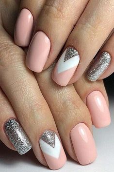 Different Nail Colors, Bunny Nails, Nagellack Trends, Solid Color Nails, Elegant Nail Designs, Nail Polish Trends, Super Nails