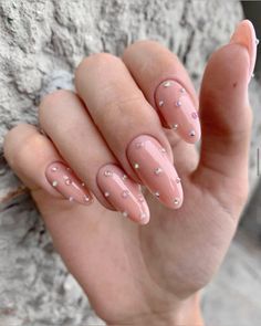 ━ 𝐡𝐚𝐳𝐞𝐥 ☻ Makeup Nails Designs, Romantic Nails, Gelish Nails, Bling Acrylic Nails, Nails Desing, Minimalist Nails, Fire Nails, Chic Nails, Best Acrylic Nails