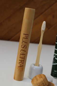 Reduce plastic waste and elevate your bathroom aesthetic. PLUS ULTRA is the only bamboo toothbrush brand that is dentist designed and ADA recommended with a wave-shaped bristle head. Its handle is made of 100% biodegradable, Moso bamboo and is naturally antimicrobial and antibacterial. Bristles are soft nylon, which is the only material that dentists and ADA recommend. Packaging is made from FSC (Forest Stewardship Council) certified recycled paper with plant-based inks. Toothbrush Travel, Toothbrush Travel Case, Power Toothbrush, Moso Bamboo, Bathroom Aesthetic, Reducing Waste, Bamboo Toothbrush, Plus Ultra, Ceramic Candle