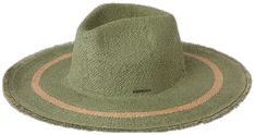 Green Wide Brim Fedora For Spring, Green Fedora With Curved Brim For Spring, Adjustable Green Fedora For Spring, Casual Fringe Hat For Vacation, Casual Vacation Hats With Fringe, Spring Flat Brim Hat With Fringe, Green Flat Brim Fedora For Beach, Green Wide Brim Summer Fedora, Green Wide Brim Fedora For Summer