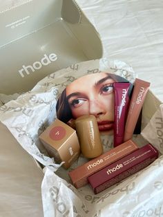 Rhode Products Aesthetic, Rhode Aesthetic Hailey, Rhode Skin Aesthetic, Rhode Beauty Aesthetic, Rhode Packaging, Rhode Skincare Aesthetic, Rhode Products, Rhode Makeup, Wish List Aesthetic