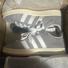 Adidas Campus 00’s Mens Size 8 Color Grey Gum Brand New Never Worn Adidas Cushioned Skate Shoes, Grey Adidas Campus, Adidas Shoes Campus, Adidas Campus Grey, Adidas Campus 00, Gum Brands, Campus 00, Adidas Campus, Grey Adidas