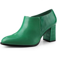 Shop Allegra K for patchwork oxford pointed toe chunky heel ankle booties you are looking for, get more women's chunky heel for yourelf. Order now! Free Returns! Ankle Boots Pointed Toe, Women Heel Boots, Kitten Heel Ankle Boots, Womens Chunky Heels, Oxford Heels, Shoes Boots Ankle, Closed Toe Shoes, Block Heel Ankle Boots, Brown Ankle Boots