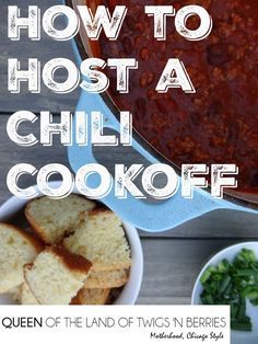 how to host a chilli cookoff in the land of twigs n berries