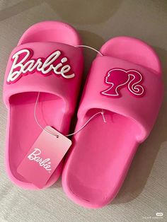 Barbie Pink Slippers – The Fashion Doll House Barbie Series, Fuzzy Bag, Swimming Pool Toys, Pink Slippers, Best Poses For Pictures, Swim Shoes, Decorative Blankets, Simple Prints, Comfortable Sandals