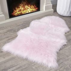 PRICES MAY VARY. Crafted from high-quality faux fur for long-lasting softness Versatile pink finish complements various decor styles Precision machine tufted construction ensures durable, uniform rugs for lasting comfort Ideal for indoor use in bedrooms, living areas, home office spaces, and more Available in multiple size variations for your convenience Soft, Plush Comfort You Can Depend On. Walk On Me Rugs are knitted in the traditional manner using only faux fur. Each rug is made using high-q Pink Fluffy Rug, Pink Fur Rug, Faux Fur Rug, Fur Rug, Animal Fur, Spend Money, Fluffy Rug, Sheepskin Rug, Shaggy Rug