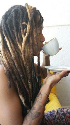 #locs Dreadlock Rasta, Beautiful Locs, Beautiful Dreadlocks, Dreadlock Style, Dreads Styles, Alternative Hair, Natural Hair Inspiration, Natural Hair Tips, Locs Hairstyles