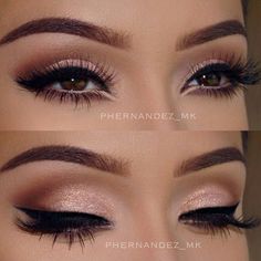 Eyeshadows Ideas, Machiaj Smokey Eyes, Seductive Eyes, Mekap Mata, Beautiful Eyeshadow, Perfect Cat Eye, Makeup Tip, Long Eyelashes, Cat Eye Makeup