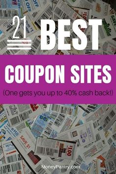 the best coupon sites for cash back