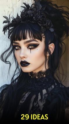 🎃👻🎃20+Halloween costume Ideas For You Try This Halloween🎃👻🎃 Witch Looks Halloween, Witches Hairstyles Halloween, Dark Witch Makeup Tutorial, Creepy Witch Makeup, Witch Hairstyles Halloween, Dark Witch Makeup, Easy Witch Makeup, Wicked Witch Makeup, Halloween Witch Makeup Ideas