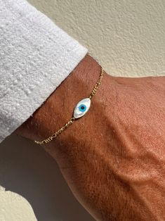 Men's Evil Eye Bracelet Men's Gold Chain Bracelet - Etsy Men Evil Eye Bracelet, Mens Evil Eye Bracelet, Evil Eye Bracelet Silver, Mens Gold Bracelets, Mens Bracelet Silver, Gold Chains For Men, Mens Accessories Jewelry, Gold Bracelet Chain, Mens Gold