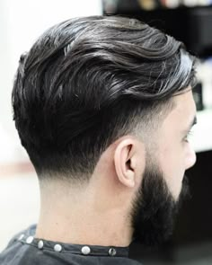 Sideburn Styles, Temp Fade, Temp Fade Haircut, Hairstyle Men, Men's Long Hairstyles