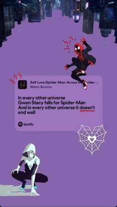 spider - man in every other universe - man and every other universe it doesn't end well