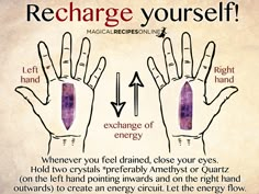 Recharge Yourself, Reiki Symbols, Witch Spell Book, Spiritual Crystals, Crystal Healing Stones, Crystal Magic, Spells Witchcraft, Chakra Meditation