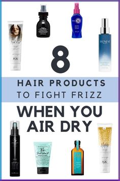 How to have beautiful air dried hair! Ditch the hair dryer and air dry your hair - 9 tips and tricks! Dry Frizzy Hair, Scrub Corpo, Product Styling, Make Up Tools, Hair Frizz, Unique Hair, Cornrow