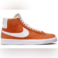 Brand New, Never Worn, And Ready For Their New Home. Make An Offer I Can’t Refuse! Orange Nike Blazers, Nike Blazers 77, Nike Sb Zoom Blazer Mid, Nike Sb Zoom Blazer, Nike Sb Blazer, Nike Skateboarding, Nike Blazers, Air Element, Authentic Jordans