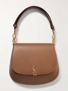 SAINT LAURENT Voltaire Top Handle mini leather tote Ysl Sunset Bag Top Handle, Ysl Sunset Bag Mini, Ysl Uptown Small Tote, Ysl Mini Tote, Luxury Brown Saddle Bag, Luxury Brown Saddle Bag For Formal Occasions, Designer Saddle Shoulder Bag For Formal Occasions, Designer Formal Saddle Shoulder Bag, Elegant Office Shoulder Bag In Saddle Shape