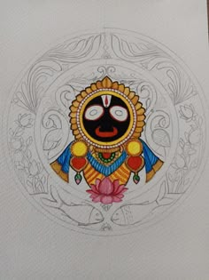 Mandala Art Therapy, Pichwai Paintings, Mandala Art Lesson, Indian Folk Art, Indian Paintings, Indian Art Paintings, Mandala Design Art