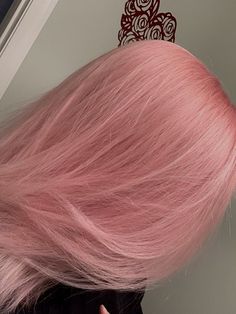 Emilia Leblanc, Pale Pink Hair, Irl Pfp, Hair References, Light Pink Hair, Pink Hair Dye, Rainbow Hair Color, Hair Color Unique, Dragon Princess