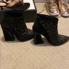 Great Condition, Worn Twice Kat Maconie Shoes, Patterned Boots, Kat Maconie, Hair Patterns, Boots Patterns, Pony Hair, Shoes Heels Boots, Shoes Women Heels, Heeled Boots