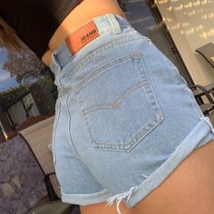 Fashion Nova High Rise Denim! Mini Jeans, Fashion Nova Shorts, Clothes For School, Barn Style House Plans, Black Mesh Dress, Teen Summer, Barn Style House, Shorts Denim, My Dream Wardrobe