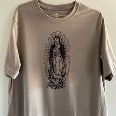 Natural Brown Our Lady Of Guadalupe T-Shirt All Sizes Available Brand New Makes A Great Unique Religious Gift Catholic Shirts, Catholic Shirt, Outfit Plan, Our Lady Of Guadalupe, Lady Of Guadalupe, Roblox Outfit, Natural Brown, Our Lady, Virgin Mary