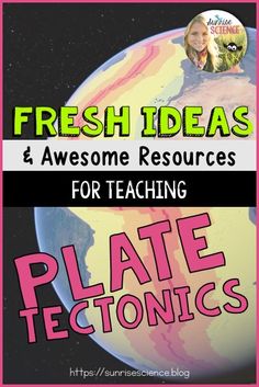 a poster with the words, fresh ideas and awesome resources for teaching plate tec