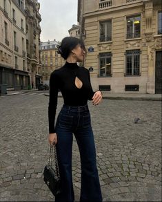 Elegant Retro Outfits, Elegant Vintage Outfits, Instagram Paris, Chic Outfit, Looks Chic