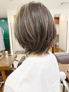 Bob Hairstyle Ideas, Hairstyle Ideas Easy, Underneath Hair, Beauty Hair Color, Shaggy Short Hair, Easy Hairstyle