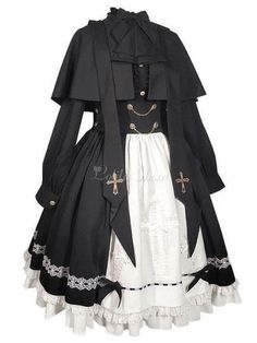 Gothic Cloak, Dark Gothic, Kawaii Clothes