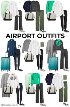 Stylish Airport Outfits, Plus Size Airport Outfit, Travel Outfit Plane Cold To Warm, Airplane Travel Outfits, Casual Airport Outfit, Planning Vacation, Airport Outfit Winter, Plane Outfit, Comfy Airport Outfit