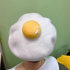 Free egg earrings included!! Each beret is made with 100% soft wool. The egg is made of wool felt. Berets come in three sizes: Baby: 48-50 cm, 18-20 inch Girl: 51-54 cm, 20-21 inch Adult: 22-23 inch Dry cleaning only Egg Beret, Beret Girl, Felt Beret, Egg Earrings, Things I Need To Buy, Cute Egg, French Beret, Wool Beret, Easter Gifts For Kids