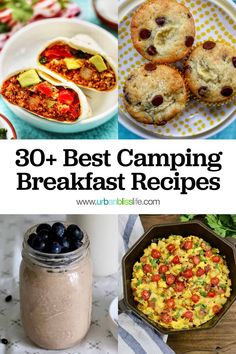 the best camping breakfasts and desserts to make for your next picnic or bbq