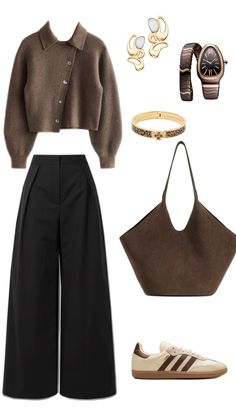 #reklamdeğildir kombin önerisidir. Best Winter Outfits, Stylish Work Attire, Midi Skirts, Sporty Outfits, Cardigan Fashion, College Fashion, Edgy Outfits